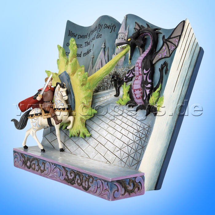 Disney Traditions - Maleficient & Prince Phillip Storybook (Love Conquers All) figurine by Jim Shore 6013068