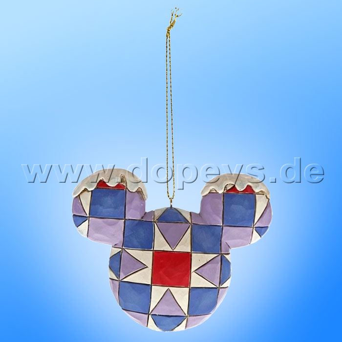 Disney Traditions / Jim Shore figurine from Enesco "Mickey Mouse Head (Hanging Ornament)" A29543