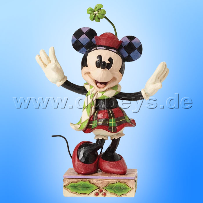 Disney Traditions / Jim Shore Figur von Enesco "Merry Minnie Mouse" 4051967.