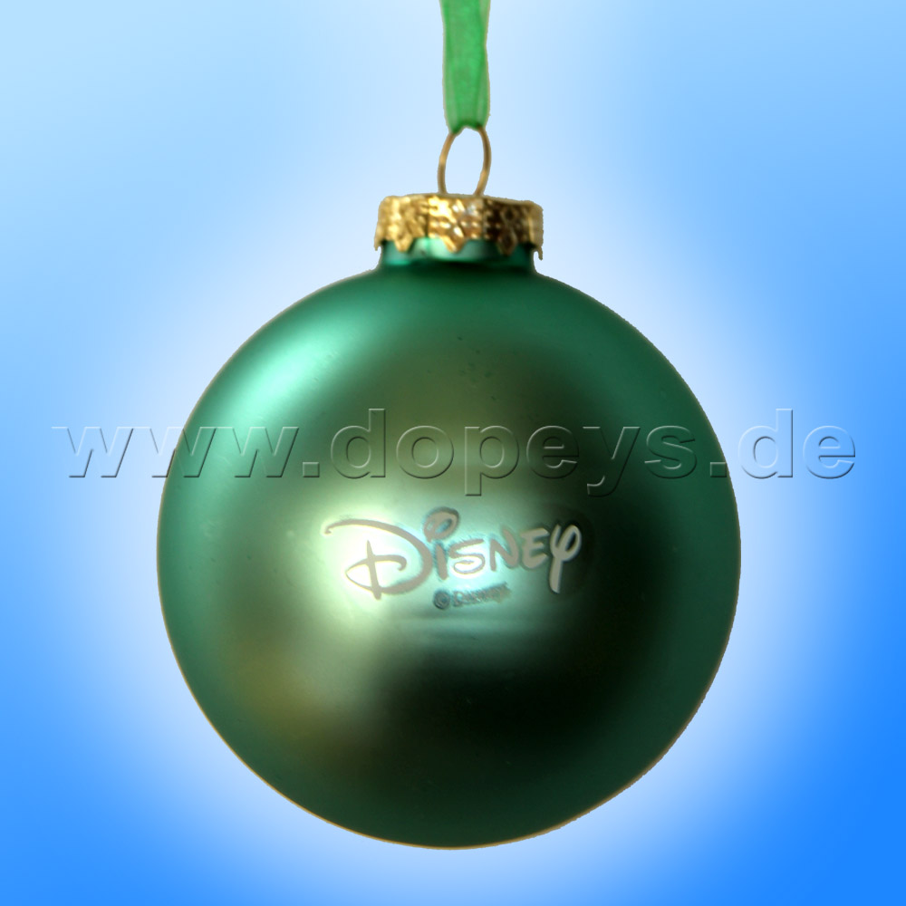Kurt S. Adler - Disney Prinzessin "Arielle" Weihnachtsbaumkugel / Glaskugel in Grün DN01005-C