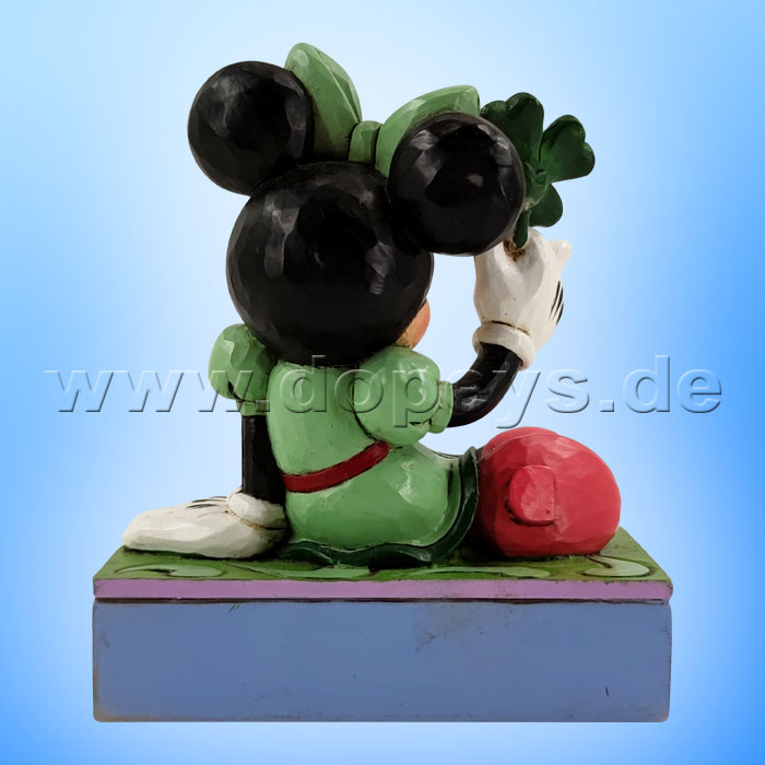 Disney Traditions - Shamrock Wishes (St. Patrick's Day Minnie mit Kleeblatt) von Jim Shore 6010109