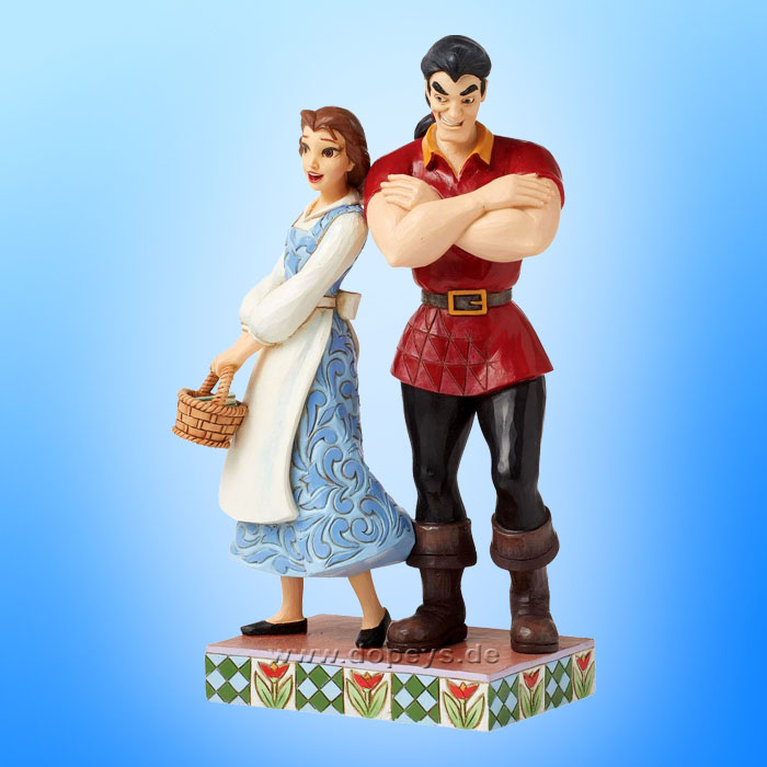Disney Traditions Figur - Belle & Gaston, Gut gegen Böse (Brilliant & Boorish) von Jim Shore 6016342