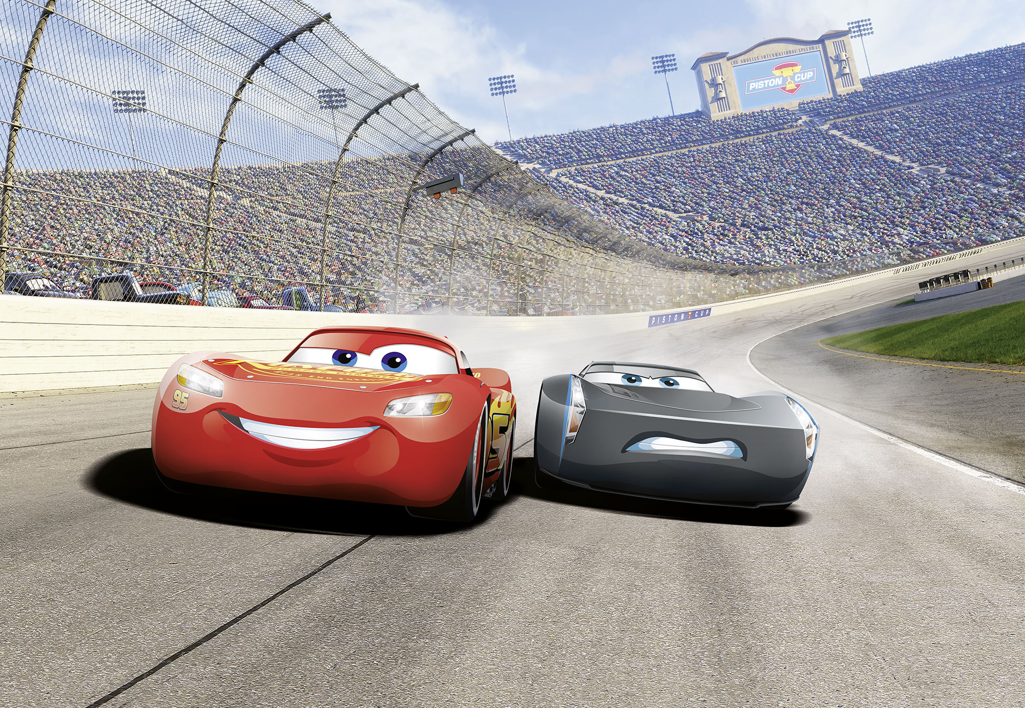 Disney Fototapete "Cars 3 Curve"