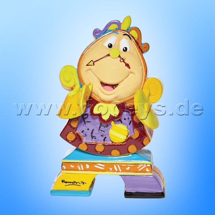 "Cogsworth" Figurine - Disney Britto Collection from Enesco 6008530