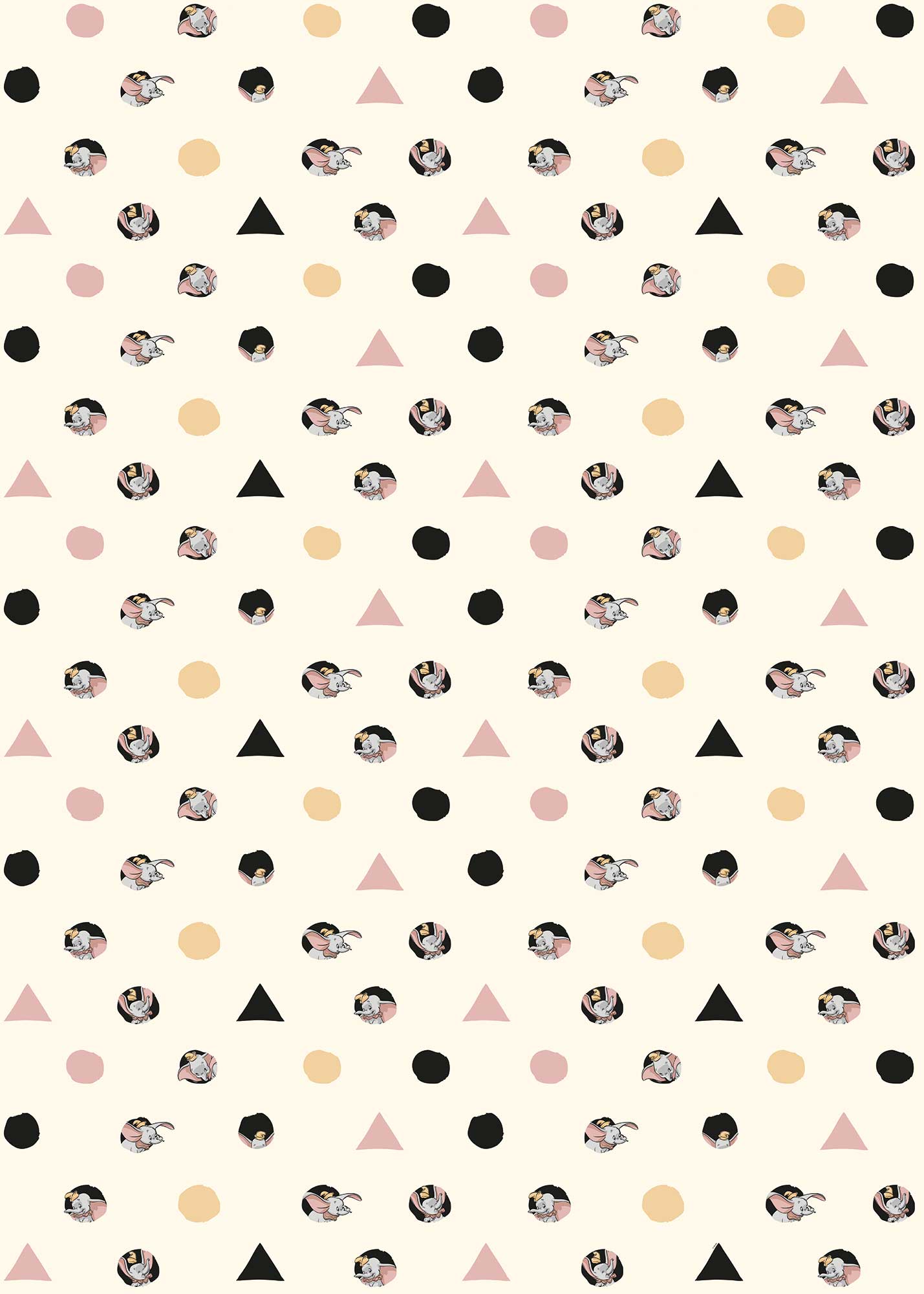 Disney Vlies Fototapete Dumbo "Angles & Dots"