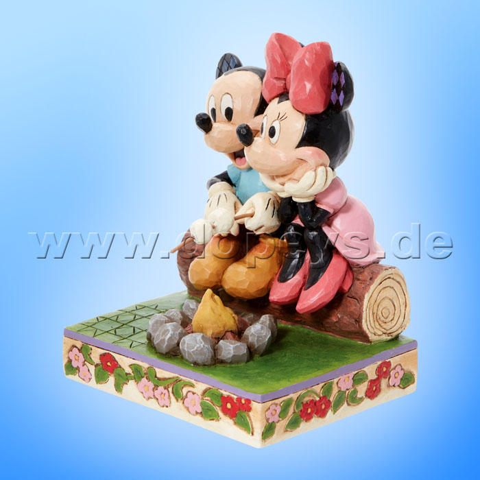 Disney Traditions Figur - Mickey & Minnie am Lagerfeuer (Sweetheart Campfire) von Jim Shore 6011938