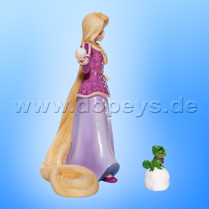 Disney Showcase Collection - Weihnachts-Rapunzel mit Pascal Figur von Enesco 6006275 Couture de Force