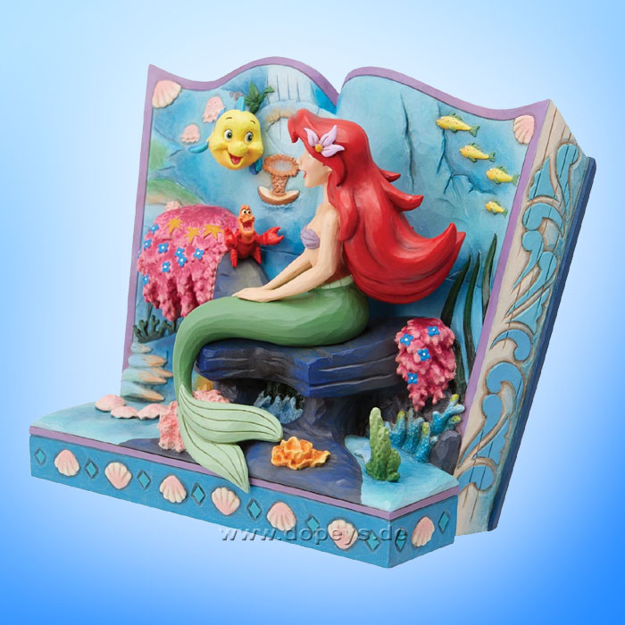 Disney Traditions - The Little Mermaid Storybook (A Mermaid's Tale) figurine by Jim Shore 6014323