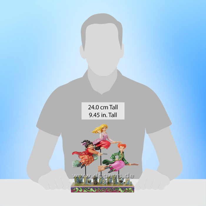 Disney Traditions Figur - Die fliegenden Sanderson Schwestern (Hocus Pocus) (Come We Fly) von Jim Shore 6016591