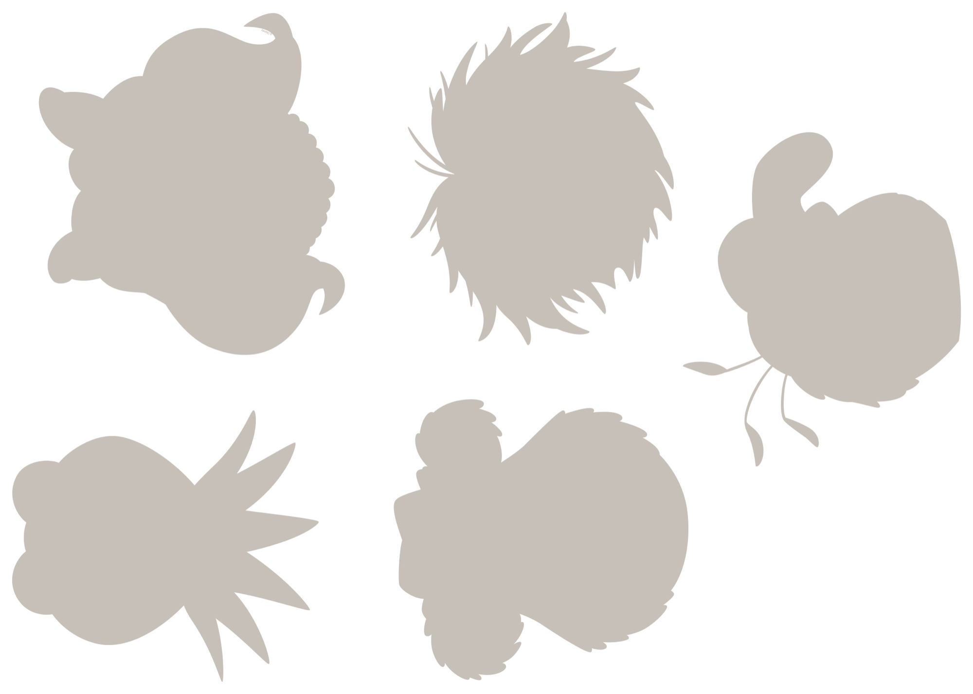 Disney Wandsticker / Wandaufkleber "The Muppets"