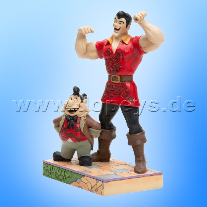 Muscle-Bound Menace (Gaston & Lefou) Figur von Disney Traditions / Jim Shore - Enesco 6005969