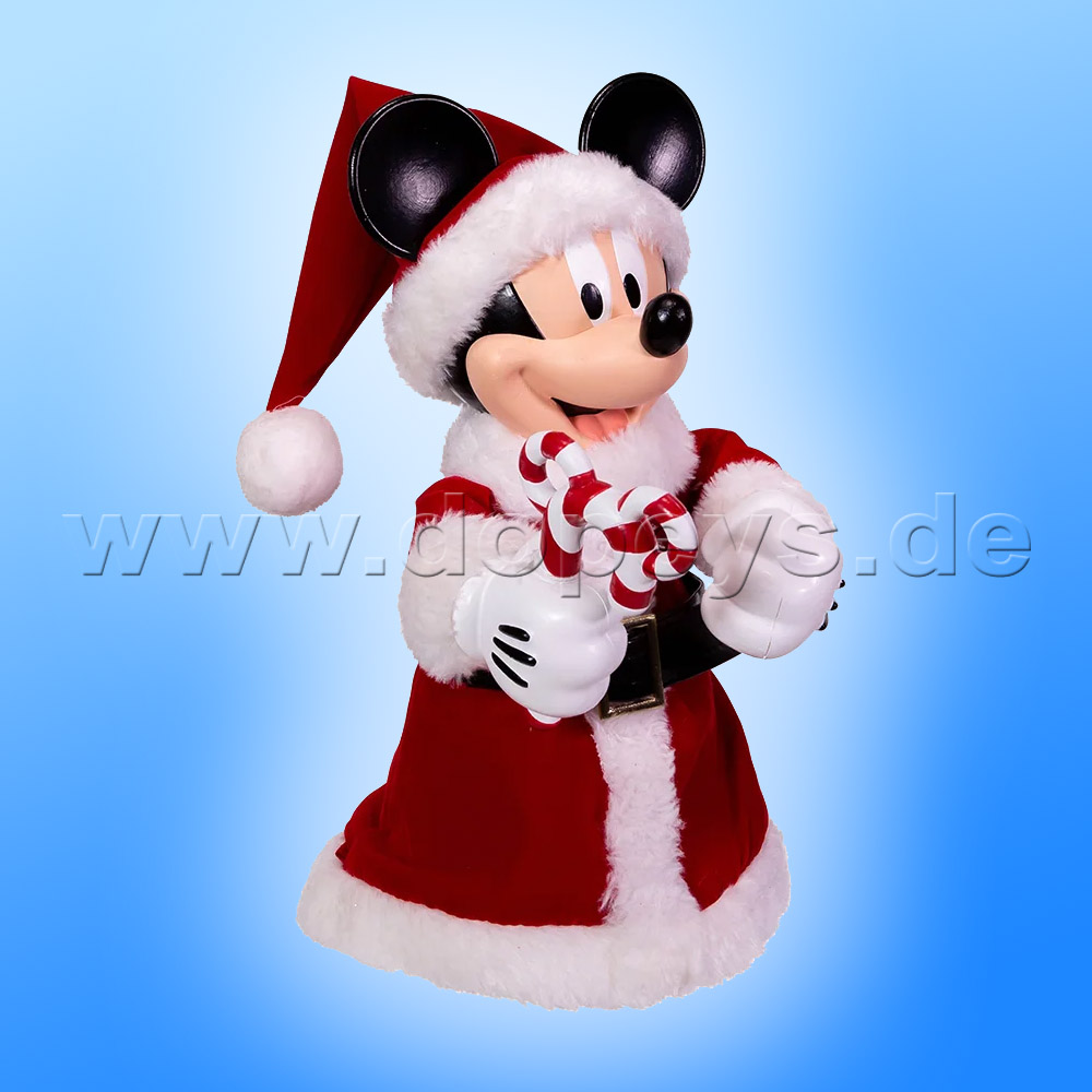 Kurt S. Adler - Disney Weihnachtsbaumspitze "Mickey Maus" mit beweglichen Armen DN9168