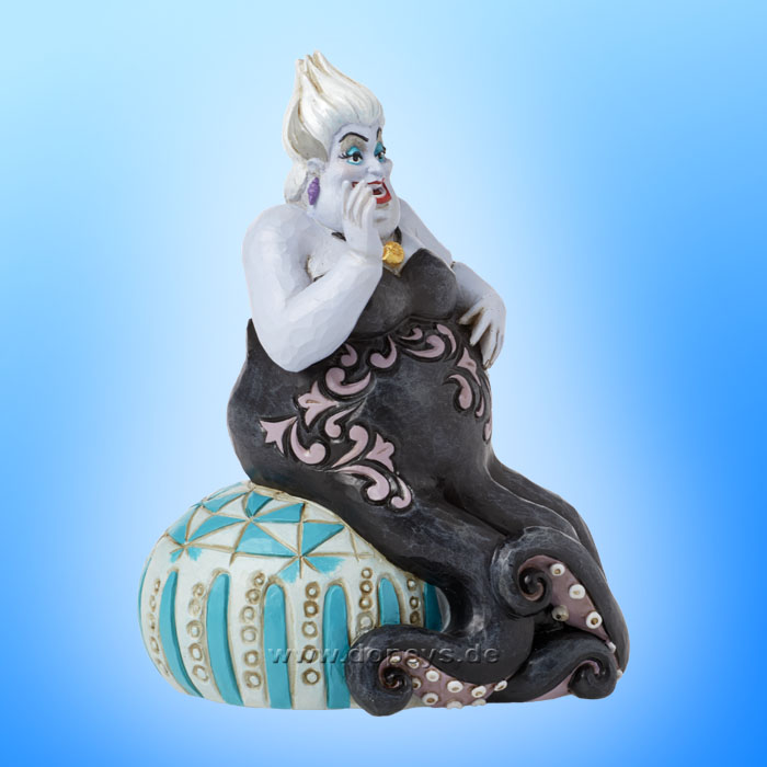 Disney Traditions Figur - Ursula auf einem Seeigel (Queen of the Deep) von Jim Shore 6016344