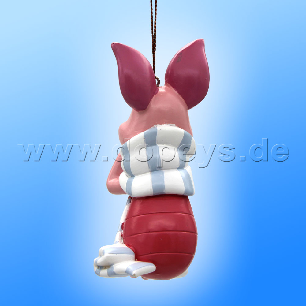 Kurt S. Adler - Disney "Piglet with Scarf" Winnie Pooh Hanging Ornament DN35032