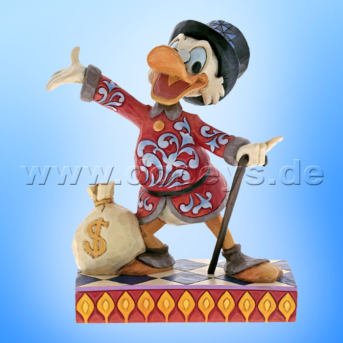 Disney Traditions - Treasure Seeking Tycoon (Scrooge Duck Tales) by Jim Shore 6001285