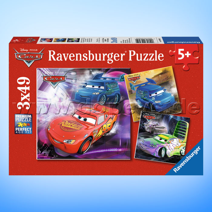 Disney Puzzles Cars "Auf der Rennstrecke" von Ravensburger 09305