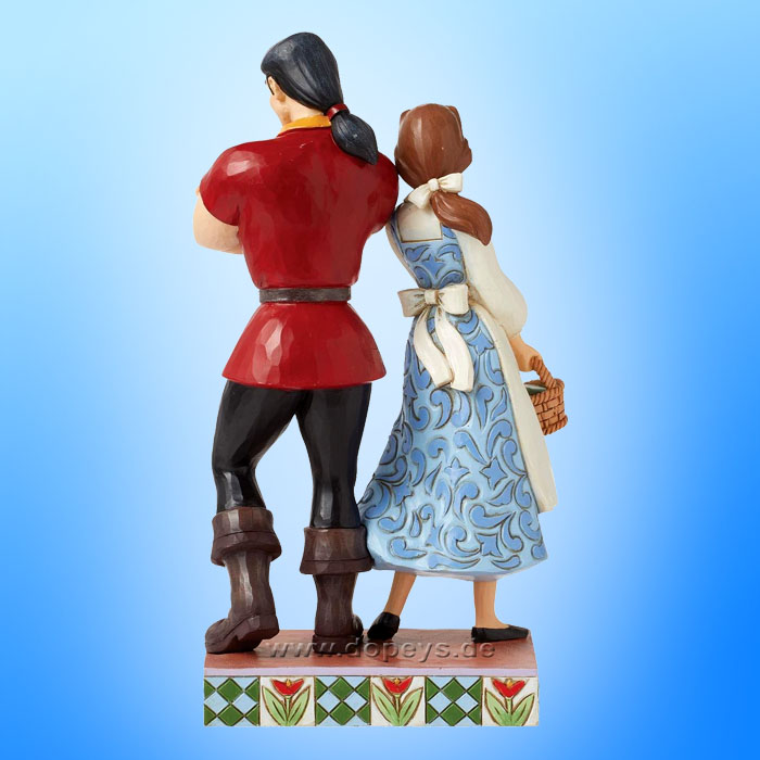 Disney Traditions Figur - Belle & Gaston, Gut gegen Böse (Brilliant & Boorish) von Jim Shore 6016342