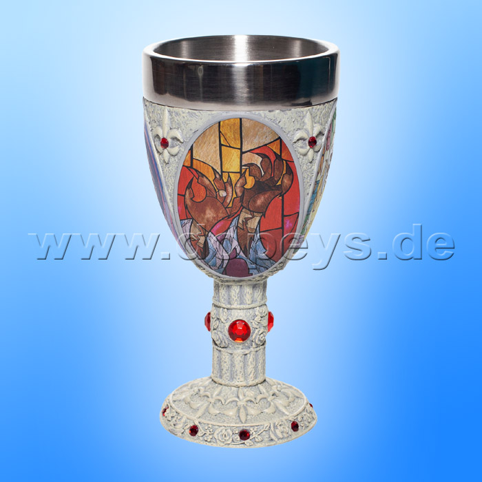 Disney Showcase Collection - "Die Schöne und das Biest" Kelch / dekorativer Schmuck-Pokal von Enesco 6007188