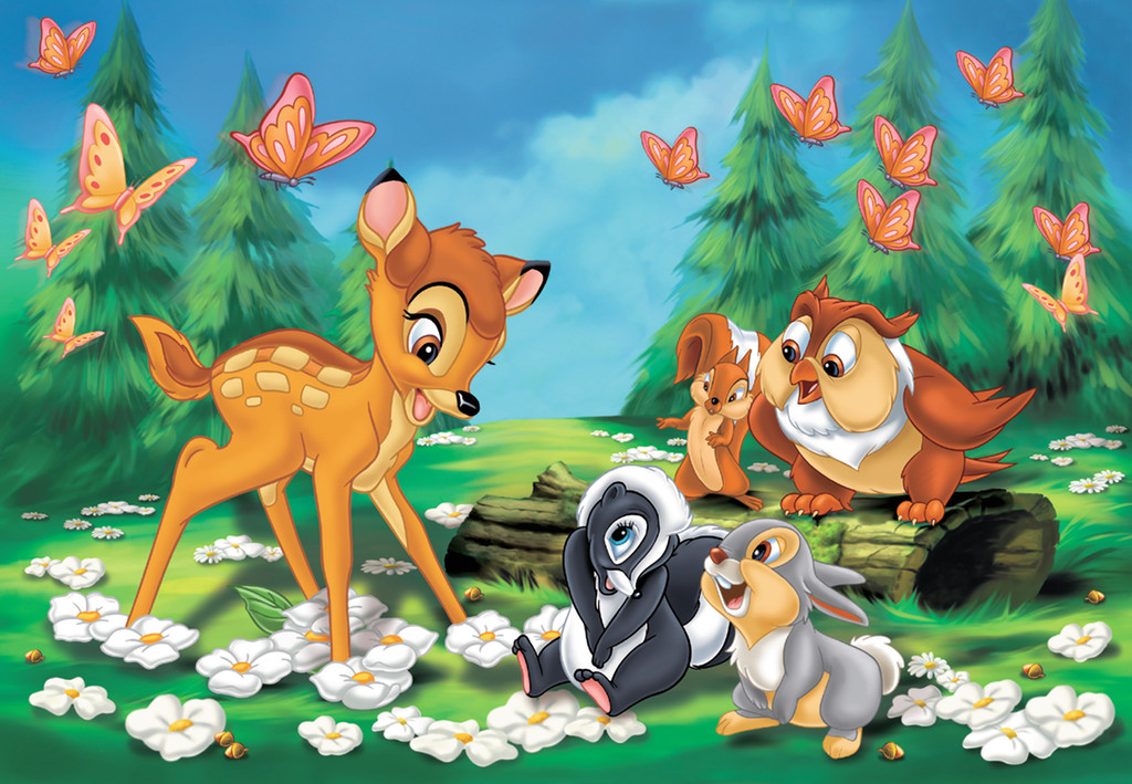 Disney Puzzles "Mein Freund Bambi" von Ravensburger 08852