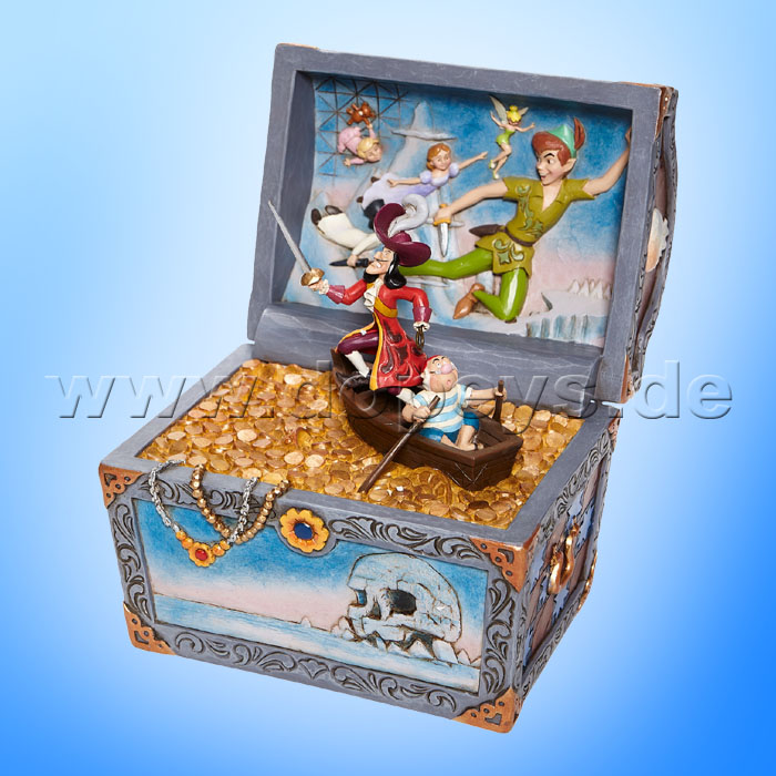 Disney Traditions - Treasure Strewn Tableau (Peter Pan Treasure Chest Scene) figurine by Jim Shore 6008063