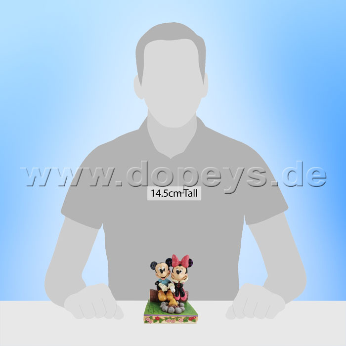 Disney Traditions Figur - Mickey & Minnie am Lagerfeuer (Sweetheart Campfire) von Jim Shore 6011938