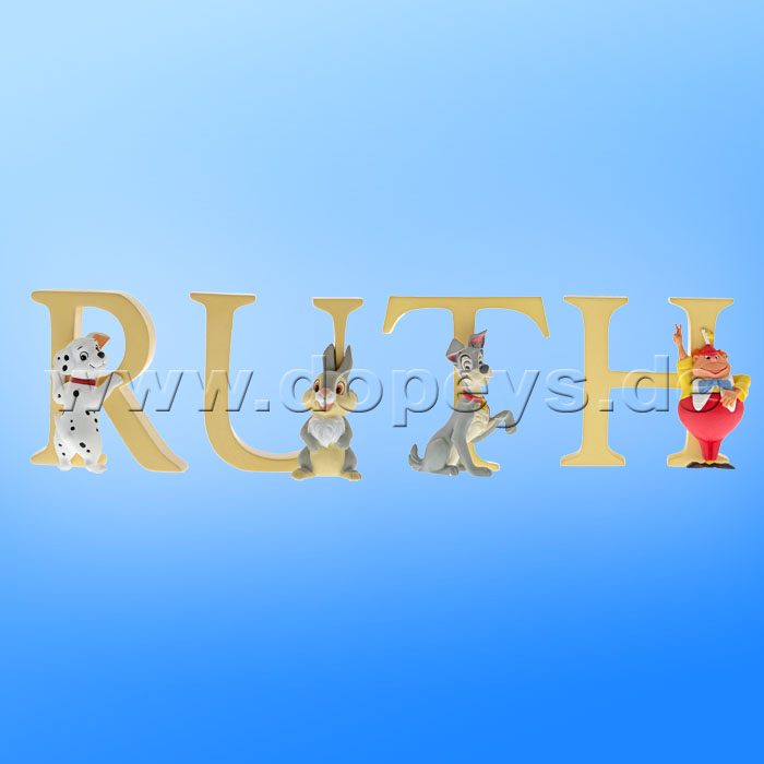 Enchanting Disney Collection - Letter "R" - Rolly figurine by Enesco A29563
