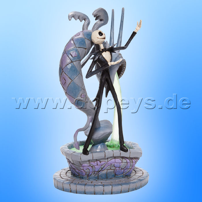 Disney Traditions - Soulful Soliloquy (Jack Skellington am Springbrunnen) von Jim Shore 6007075
