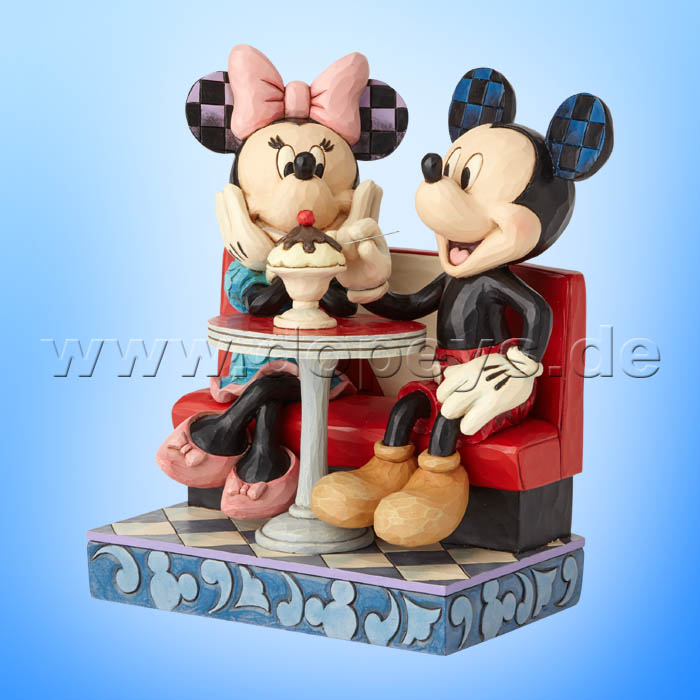 Disney Traditions - Love Comes In Many Flavours (Mickey & Minnie at Soda Shop) figurine by Jim Shore 4059751