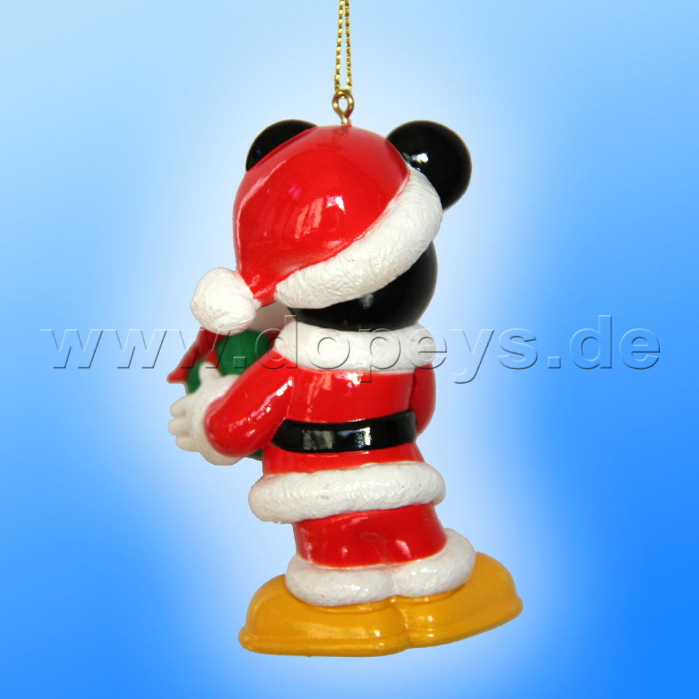 Kurt S. Adler - Disney "Mickey als Weihnachtsmann" Weihnachtsbaumanhänger / Ornament DN02001-MM