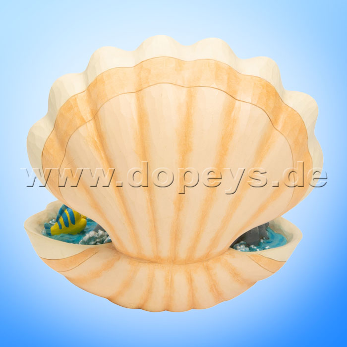 Seashell Scenario (Arielle, die Meerjungfrau Muschel-Szene) Figur von Disney Traditions / Jim Shore - Enesco 6005956