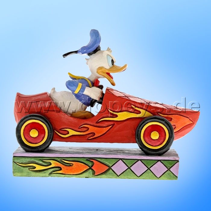 Disney Traditions / Jim Shore figurine from Enesco "Road Rage (Soap Box Derby Donald)" 6000975