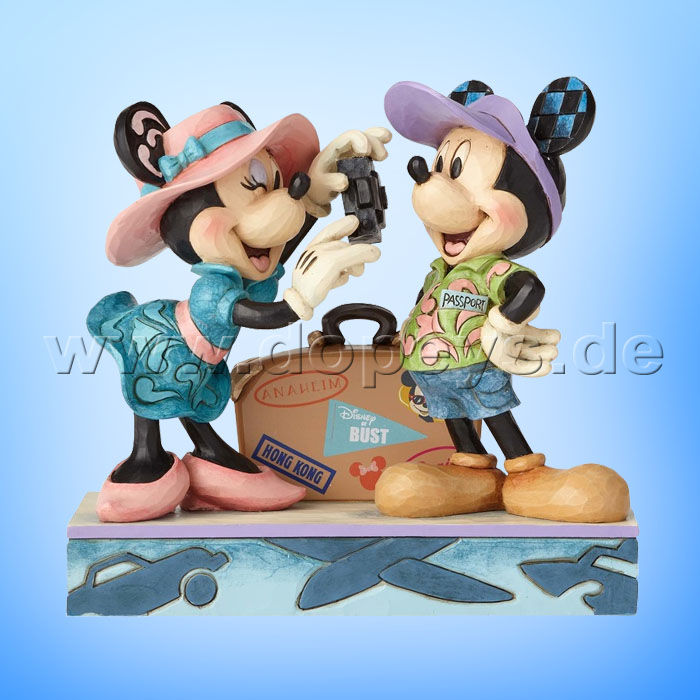 Disney Traditions - Adventure Awaits (Travel Mickey and Minnie) by Jim Shore 4059731