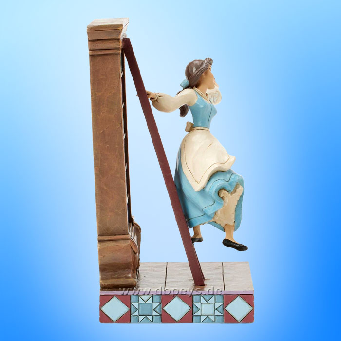 Disney Traditions - Belle with Bookshelf (A World of Books) figurine by Jim Shore 6016894