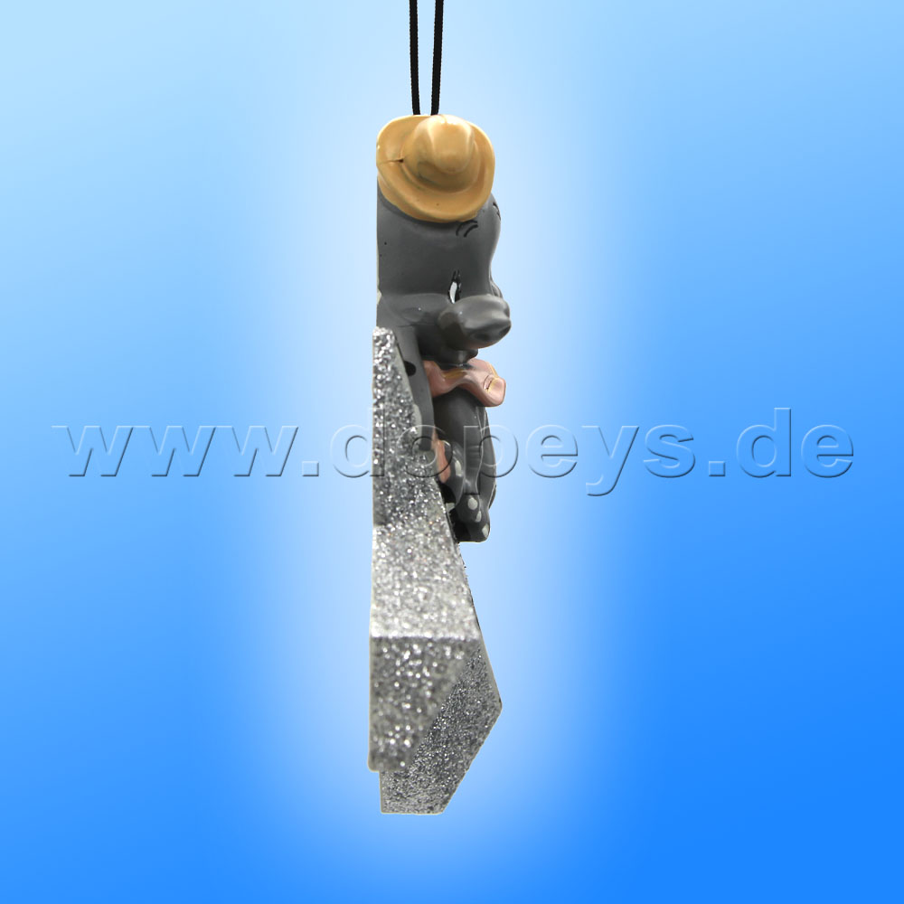 Kurt S. Adler - Disney "Dumbo on a Star" 3D Relief Christmas Hanging Ornament DN33007