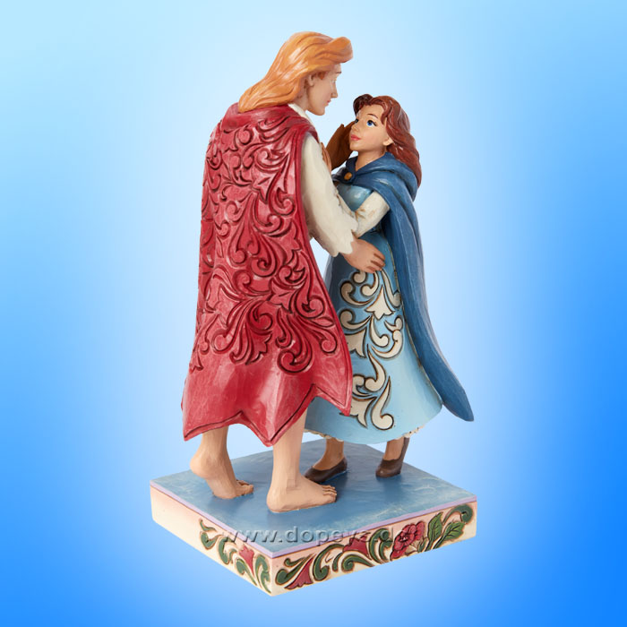 Disney Traditions Figur - Belle & Prinz (The Beauty of Love) von Jim Shore 6015017
