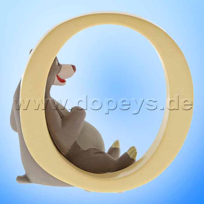 Enchanting Disney Collection - Letter "O" - Baloo figurine by Enesco A29560