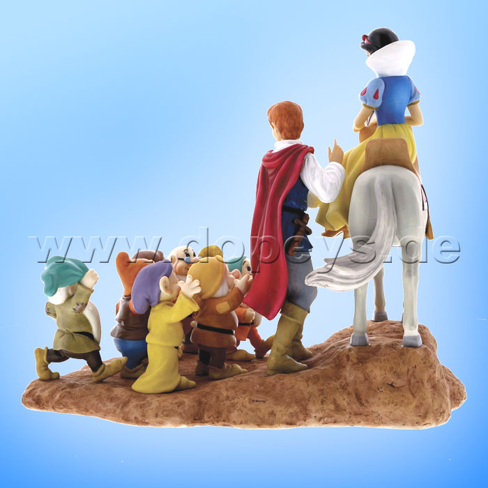 Enchanting Disney Collection - Schneewittchen mit Prinz und den 7 Zwergen (Joyful Farewell) Figur A2873
