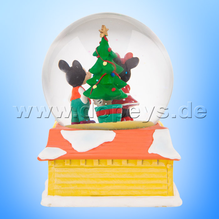 Disney Christmas - Mickey & Minnie Waterball by Department 56 6007135