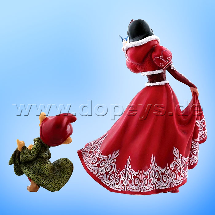 Disney Showcase Collection von Enesco "Weihnachts-Schneewittchen und Seppl" Figur Set 4058287 Haute Couture