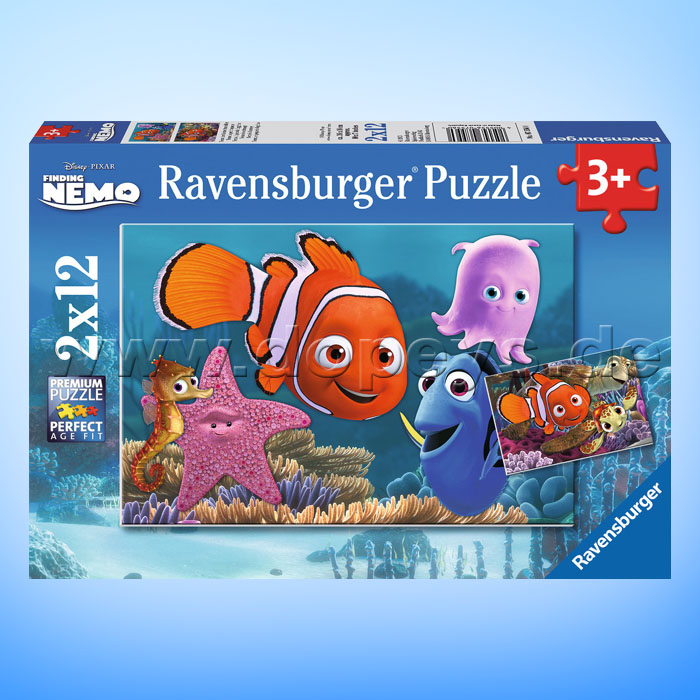 Disney Puzzles Findet Nemo "Nemo der kleine Ausreißer" von Ravensburger 07556