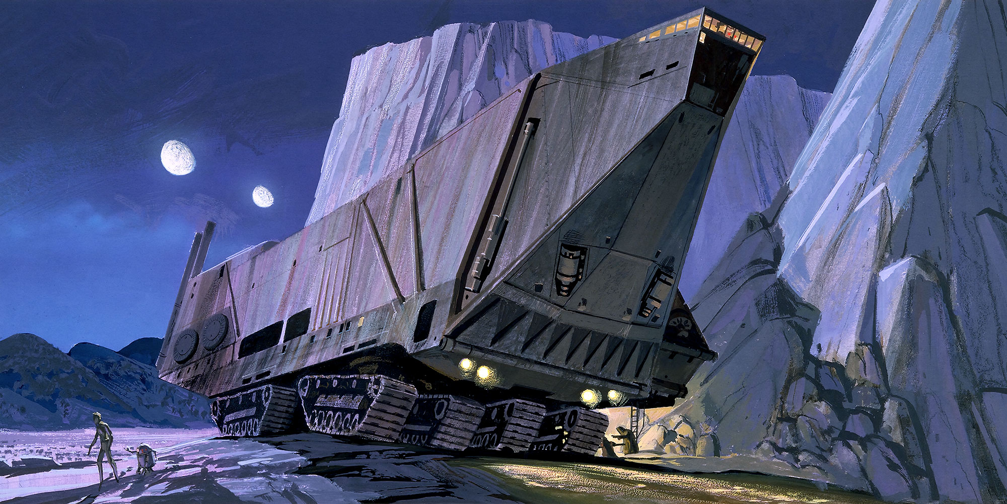 Star Wars Vlies Fototapete "Star Wars Classic RMQ Sandcrawler"