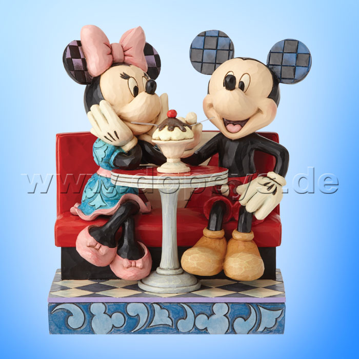 Disney Traditions - Love Comes In Many Flavours (Mickey & Minnie at Soda Shop) figurine by Jim Shore 4059751