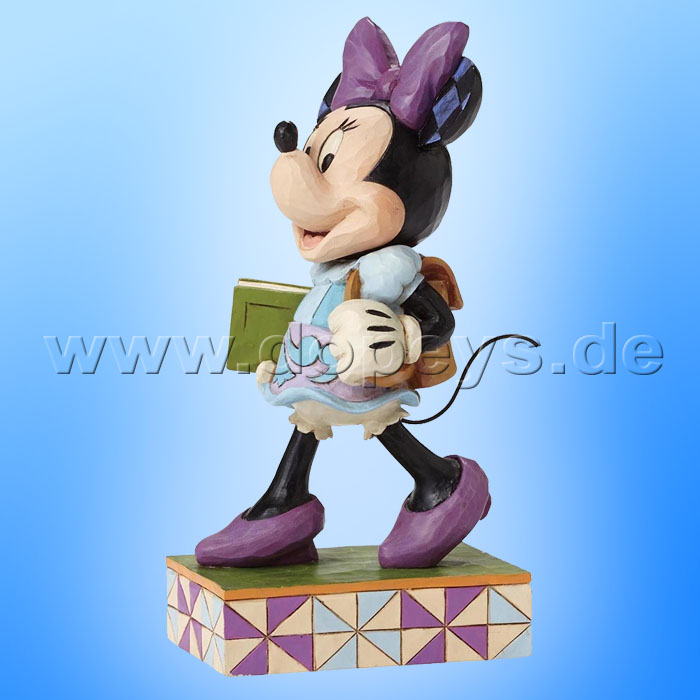Disney Traditions / Jim Shore Figur von Enesco."Top of the Class (Minnie Maus)" 4051996.