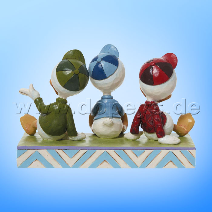 Disney Traditions Figur - Tick, Trick & Track sitzen (Terrific Trio) von Jim Shore 6011933