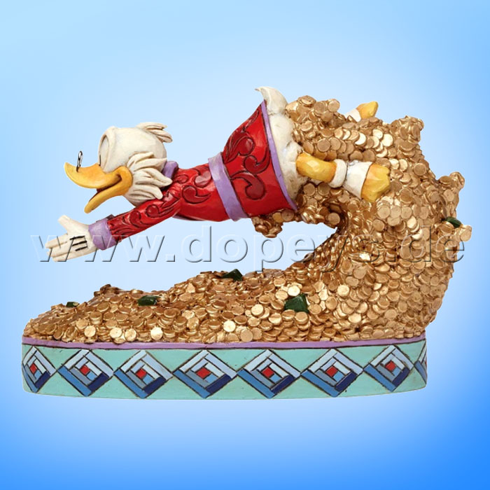 Disney Traditions / Jim Shore Figur von Enesco."Treasure Dive (Dagobert Duck)" 4046055.