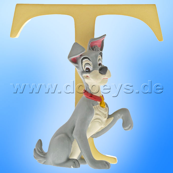 Enchanting Disney Collection - Buchstabe "S" - Strolch Figur von Enesco A29565