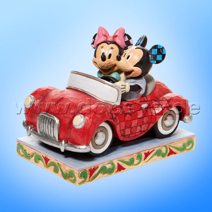Disney Traditions - Mickey and Minnie Mouse in Car (A Lovely Drive) figurine by Jim Shore 6010110