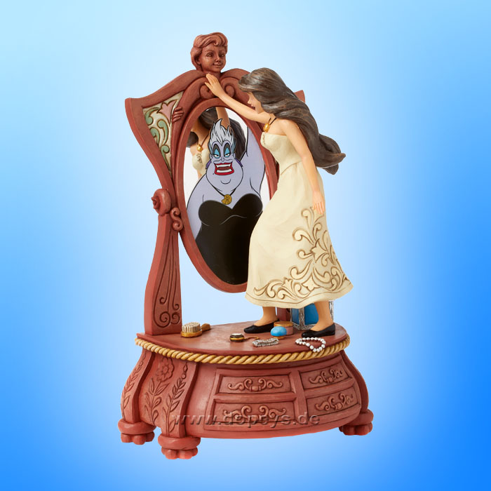 Disney Traditions Figur - Vanessa Spiegelszene mit Ursula (Sinister Reflections) von Jim Shore 6016343