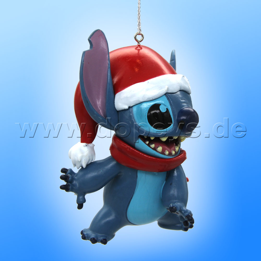 Kurt S. Adler - Disney "Santa 626" Stitch mit Weihnachtsmütze - Weihnachtsbaumanhänger / Ornament DN37069