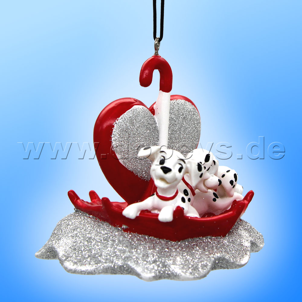 Kurt S. Adler - Disney "Candy Puppy's" Lady and the Tramp Hanging Ornament DN33044